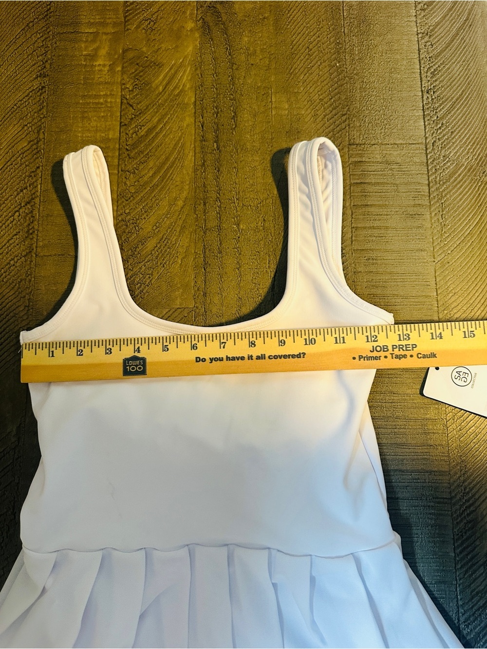 NWT Sage Collective Womens White Pleated Tennis Dress XS - Picture 4 of 8